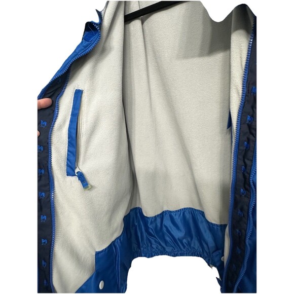 Vintage Starter Jacket Coat Men’s Blue Winter Ski Snow, Removable Hood M 38-40. - Picture 14 of 16